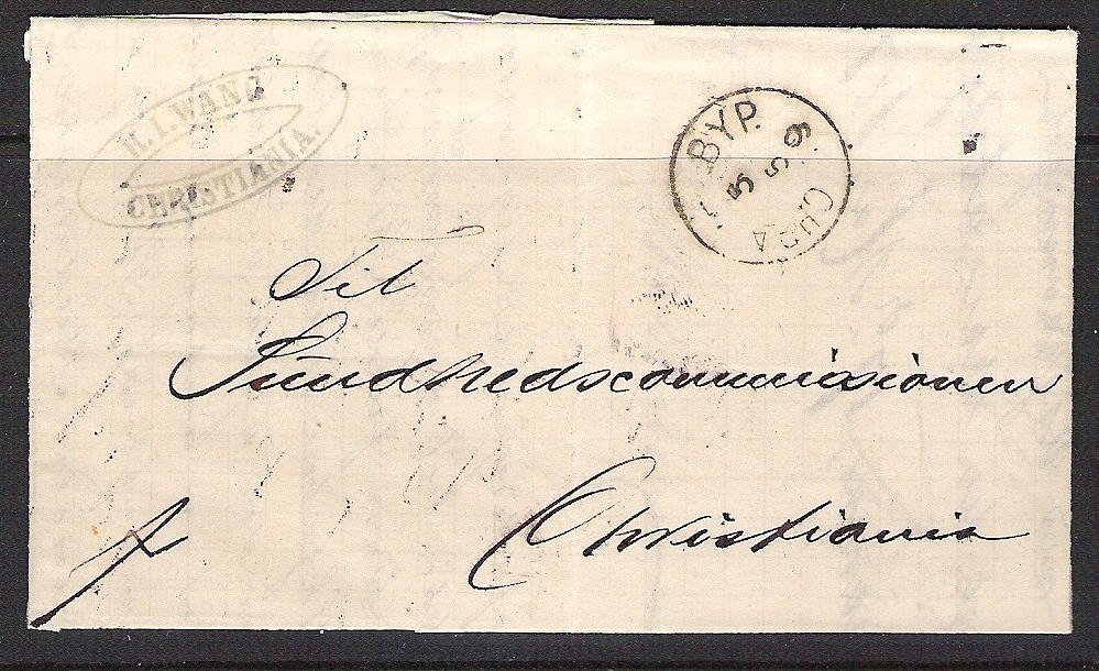 Portofritt brev 1879