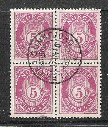 NK 118 Blokk, Flekke i Sunnfjord 17.IX.40 (SK: 50)