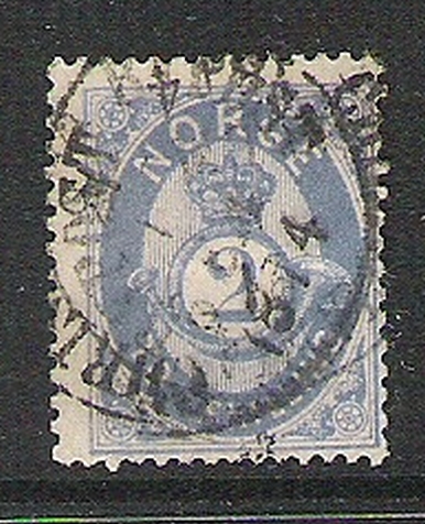 NK 17, Christiania Bypost 1874 (SK m/feil: 200)