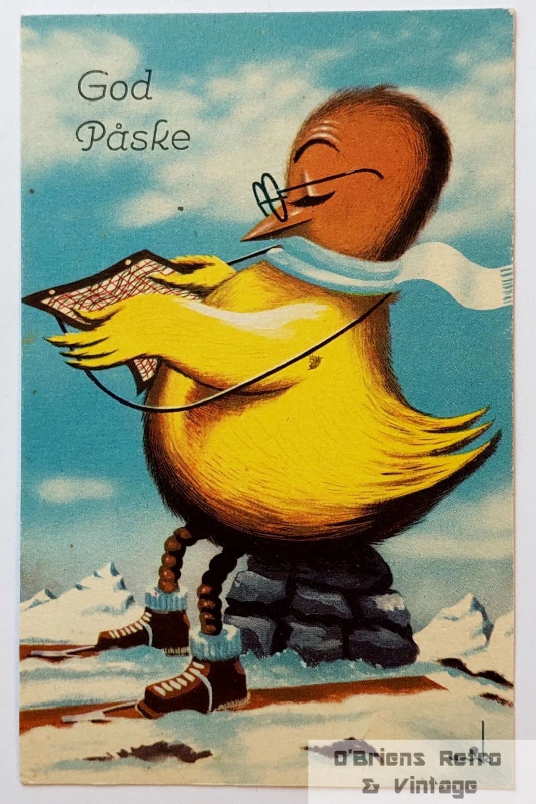 God Påske – 2. verdenskrig 1942 - Postgått Bergen – Norge