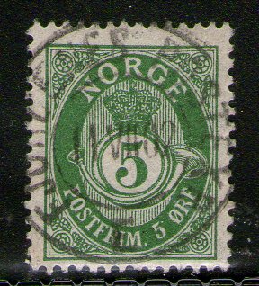 76 X. Praktstp FJORDENES POSTEXP. E 11-VII-02 på 5 øre fintg. UTROP 1,-