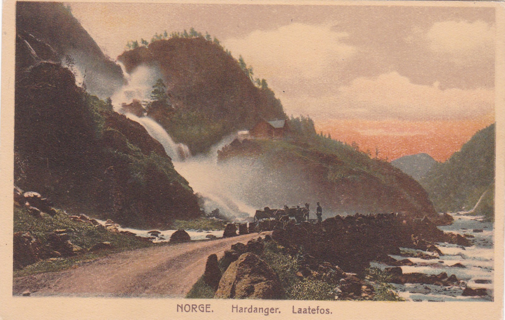 Hardanger. Laatefos ( Mittet & Co 53)
