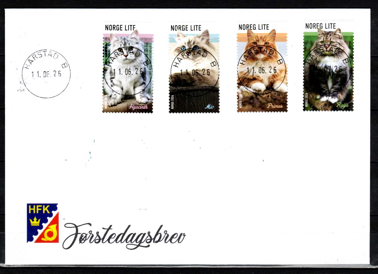 FDC HK 2158-60 Stemplet Harstad