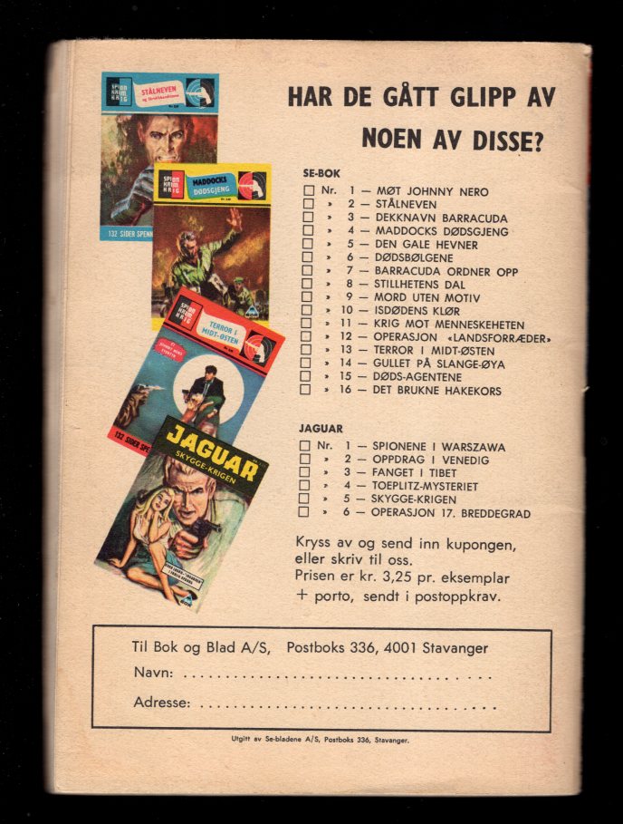 LASSO	1971	NR	3	##	KVALITET:	VG