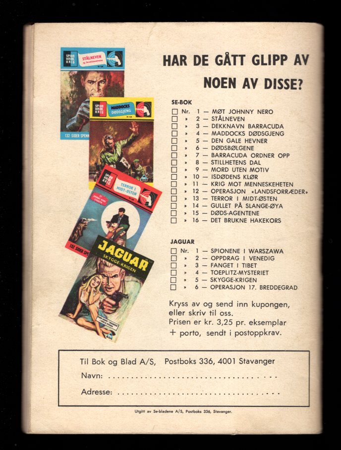LASSO	1973	NR	3	##	KVALITET:	VG+