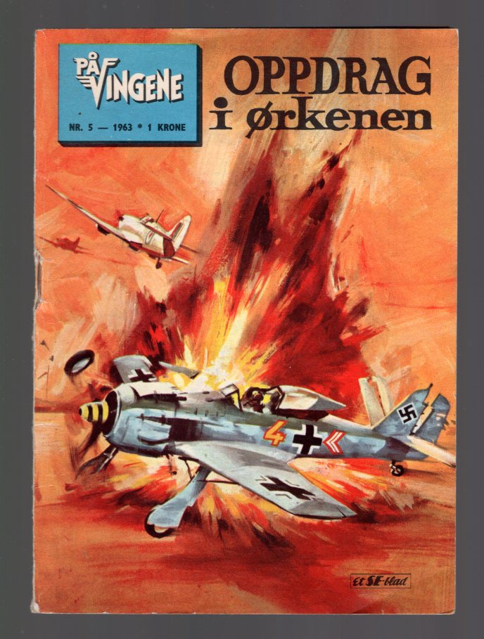 PÅ VINGENE	1963	NR	5	##	KVALITET:	VG+