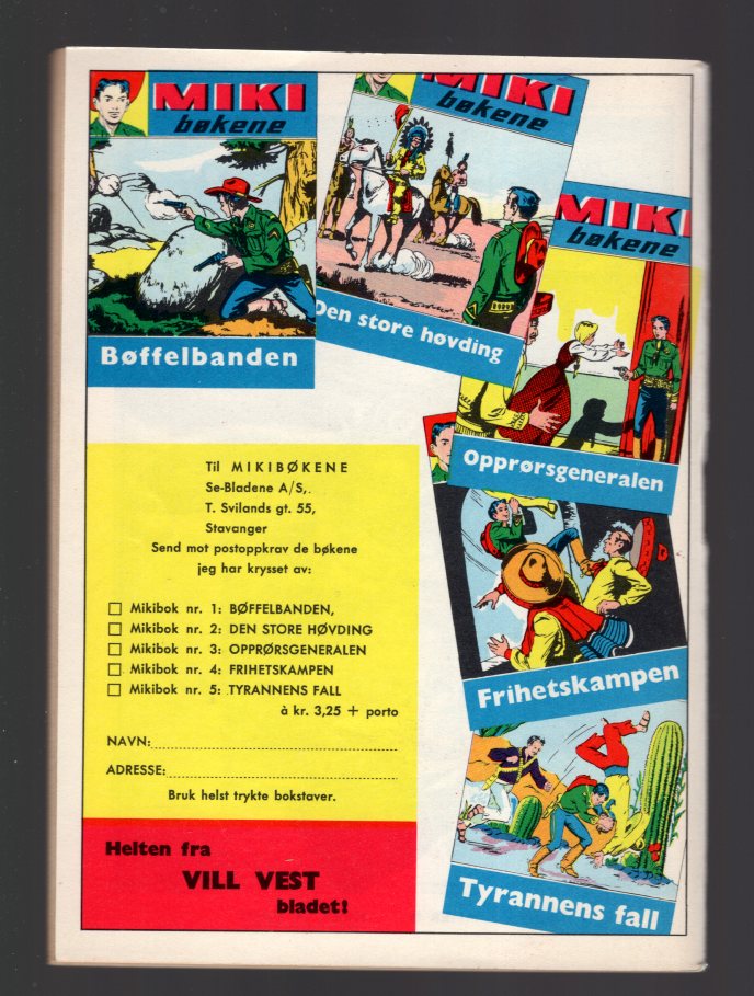 PÅ VINGENE	1963	NR	13	##	KVALITET:	VG+