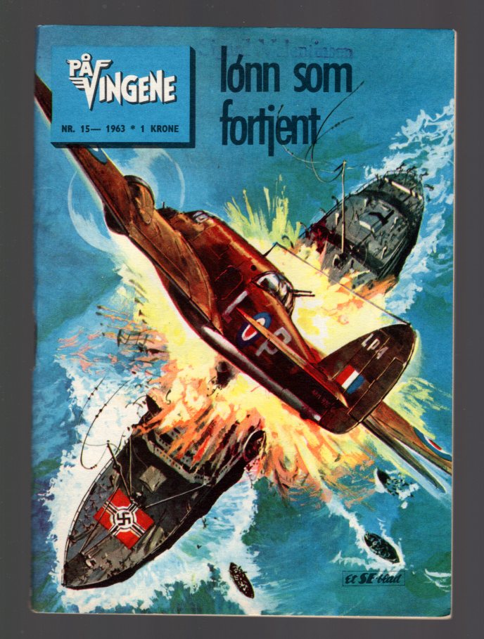 PÅ VINGENE	1963	NR	15	##	KVALITET:	VG+