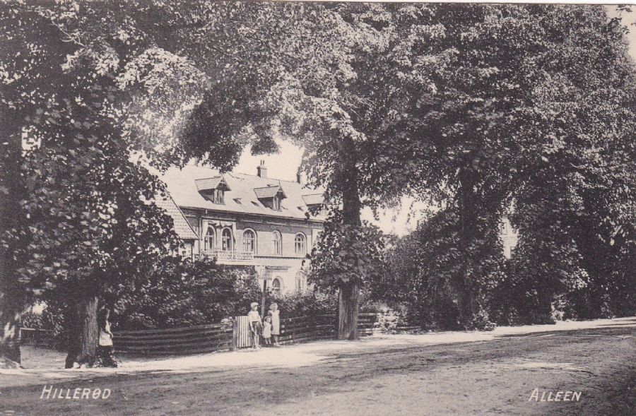 Danmark. Hillerød, Aleen 1914