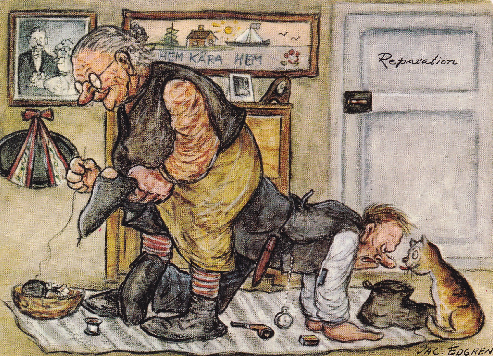 Humor. Svensk 2004. Praktisk kone