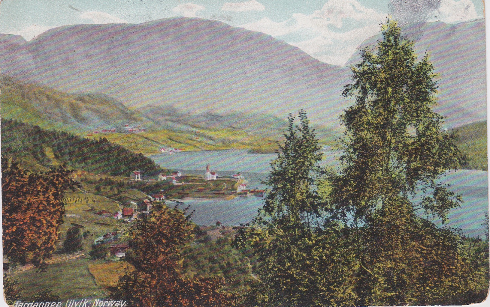 Ulvik i Hardanger-Ener. Fr. Peterson-Kolorert