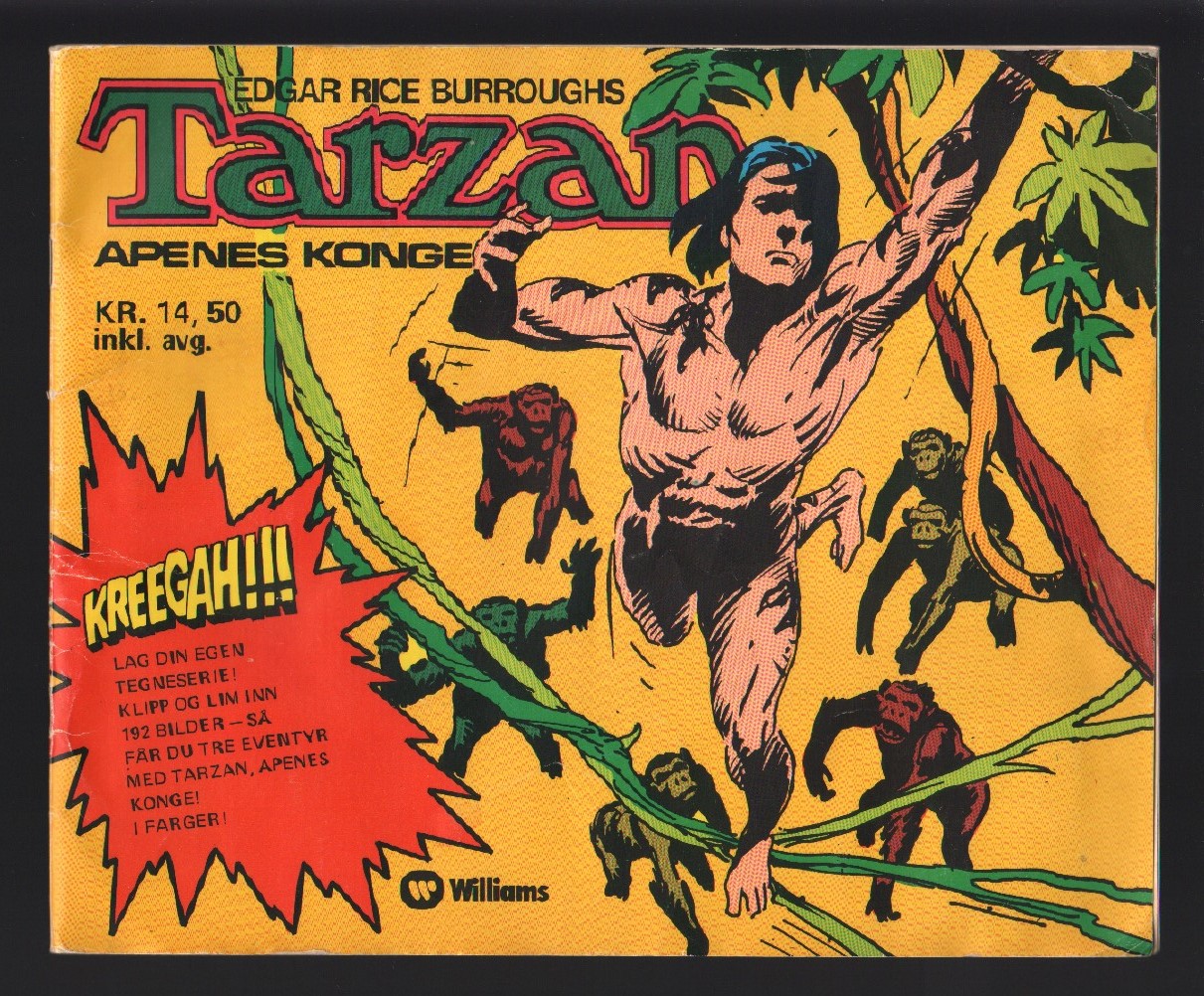 TARZAN BILDE-ALBUM	1975				KVALITET:	VG-