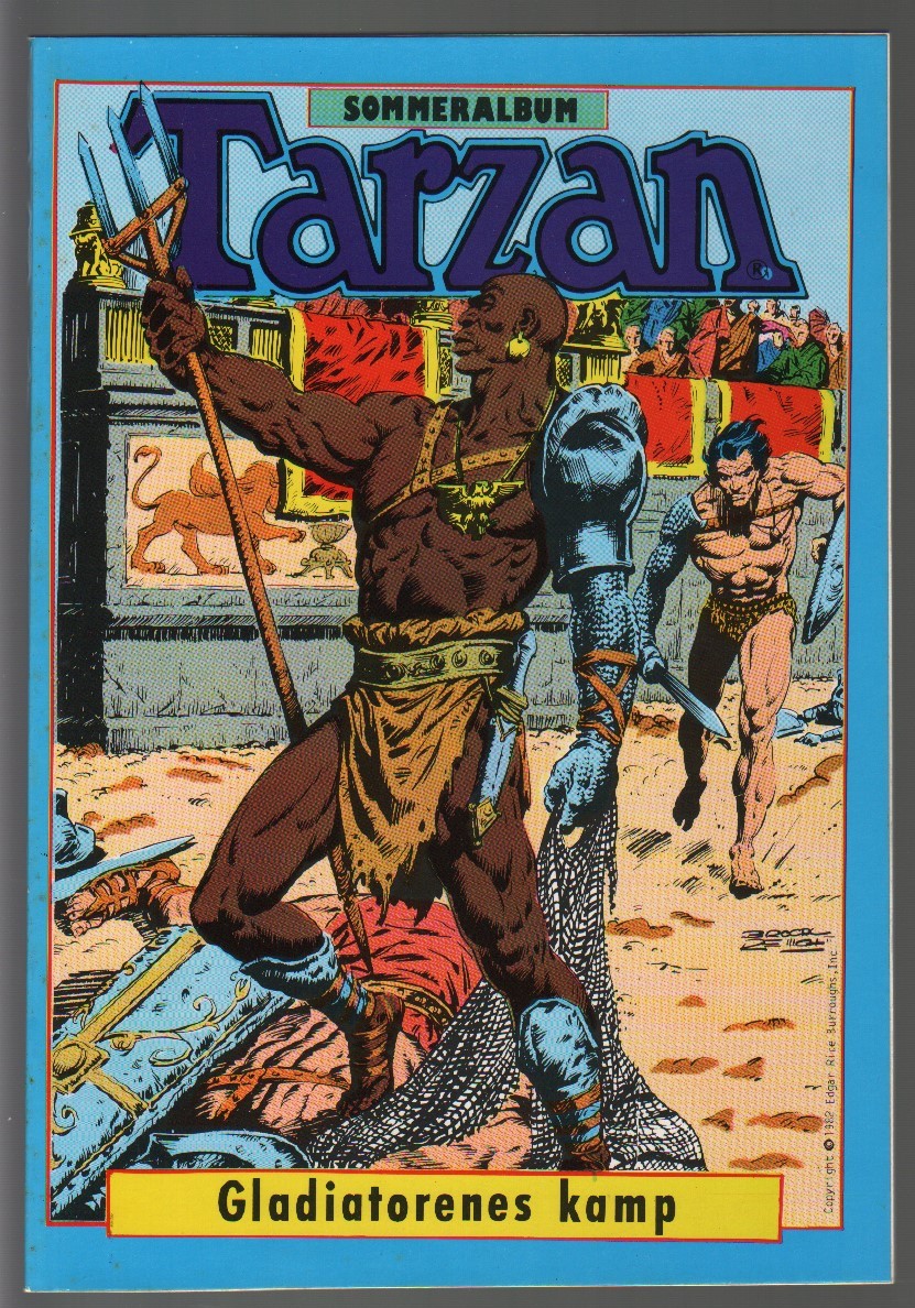 TARZAN SOMMERALBUM GLADIATORENES KAMP	1982				KVALITET:	NM-