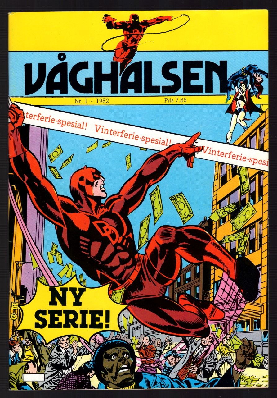 VÅGHALSEN	1982	NR	1	*	KVALITET:	VG/FN	DET ALLER FØRSTE I SERIEN!!