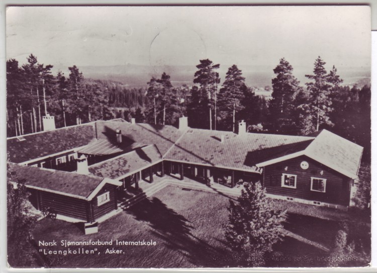 453. Storf. -Norsk Sjømannsforbund Internatskole Leangkollen. Asker- brukt -60. K-3