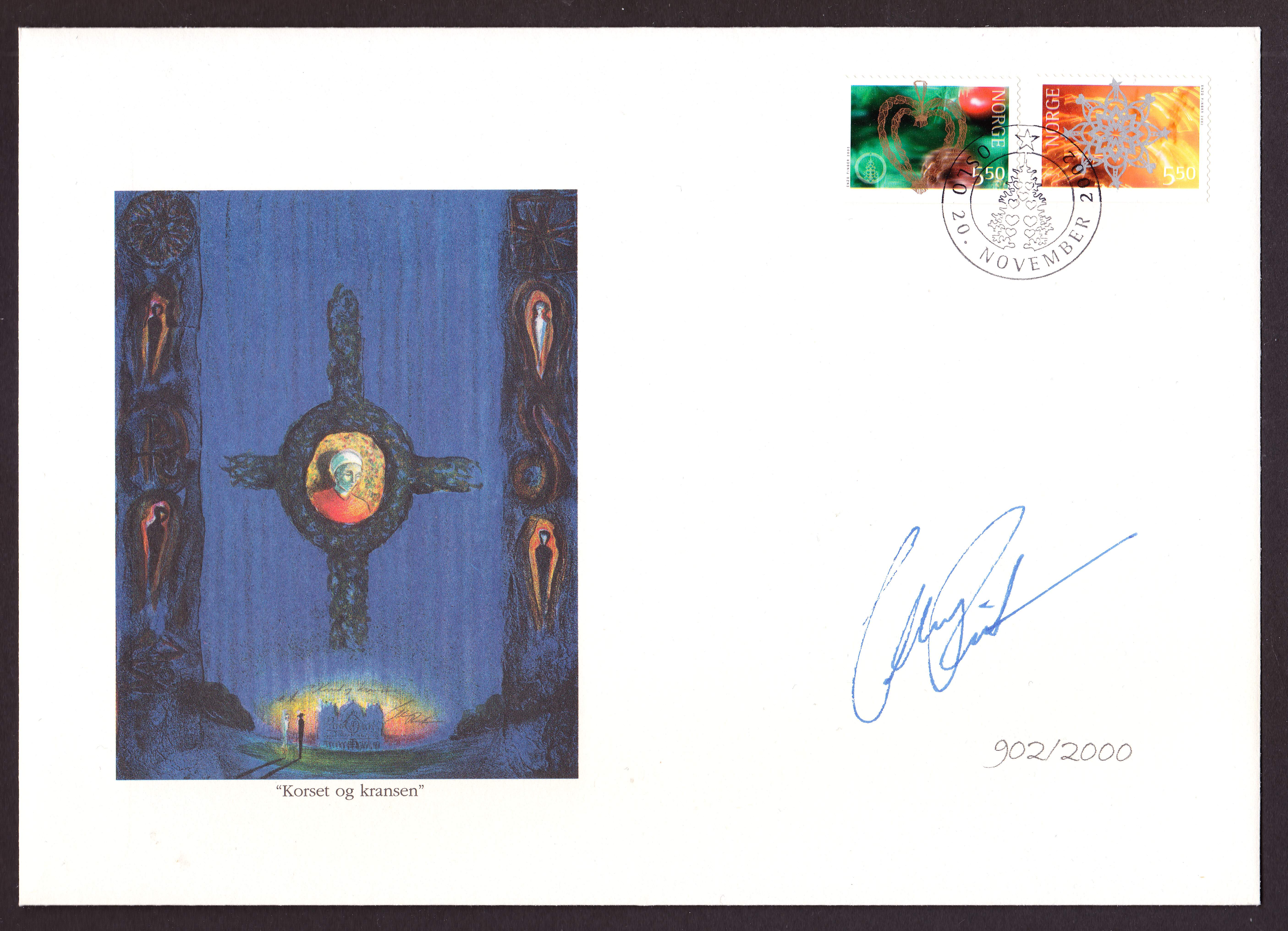 Kunstner FDC 2002 - Elling Reitan