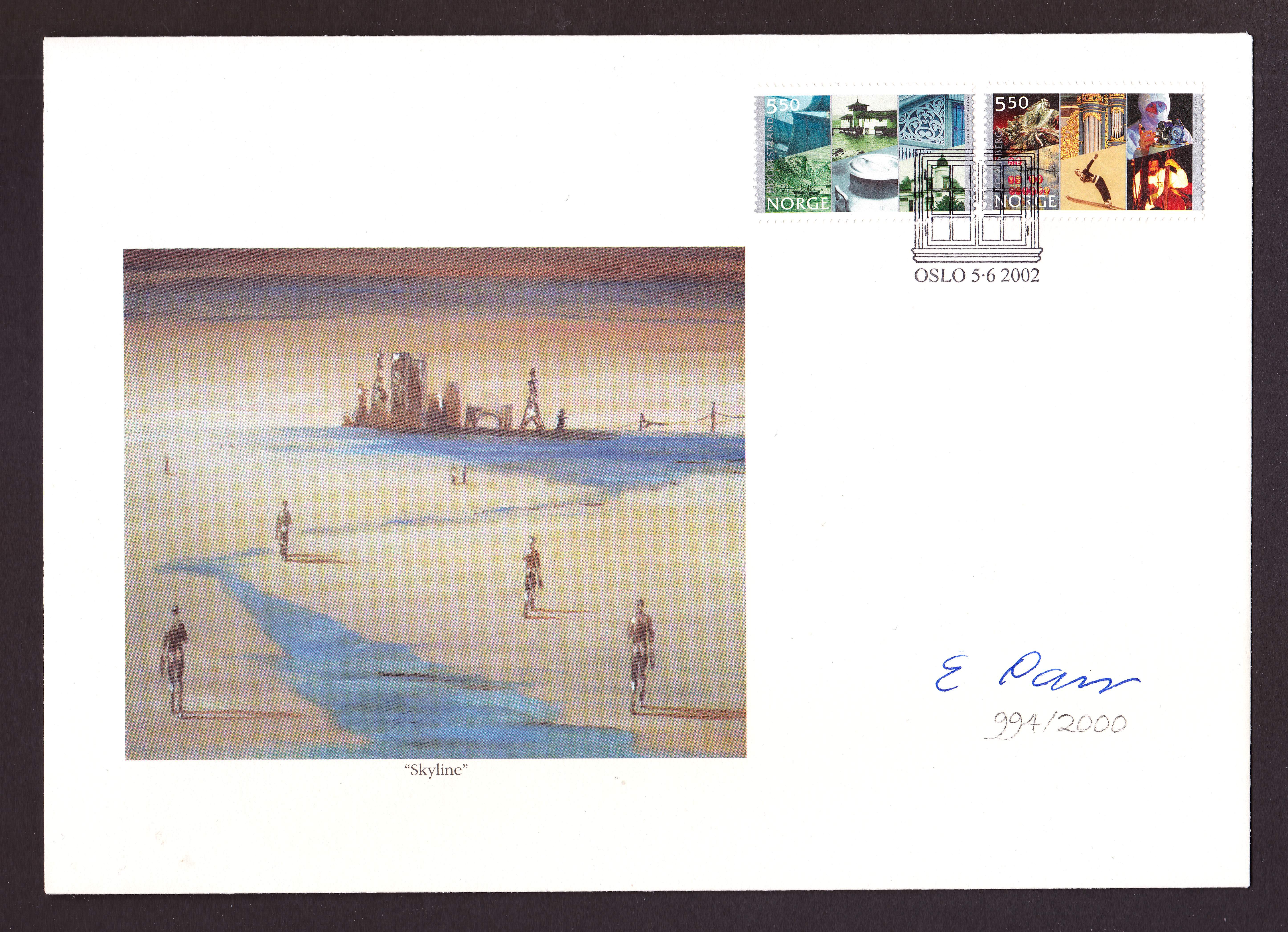 Kunstner FDC 2002 - Eldar Parr