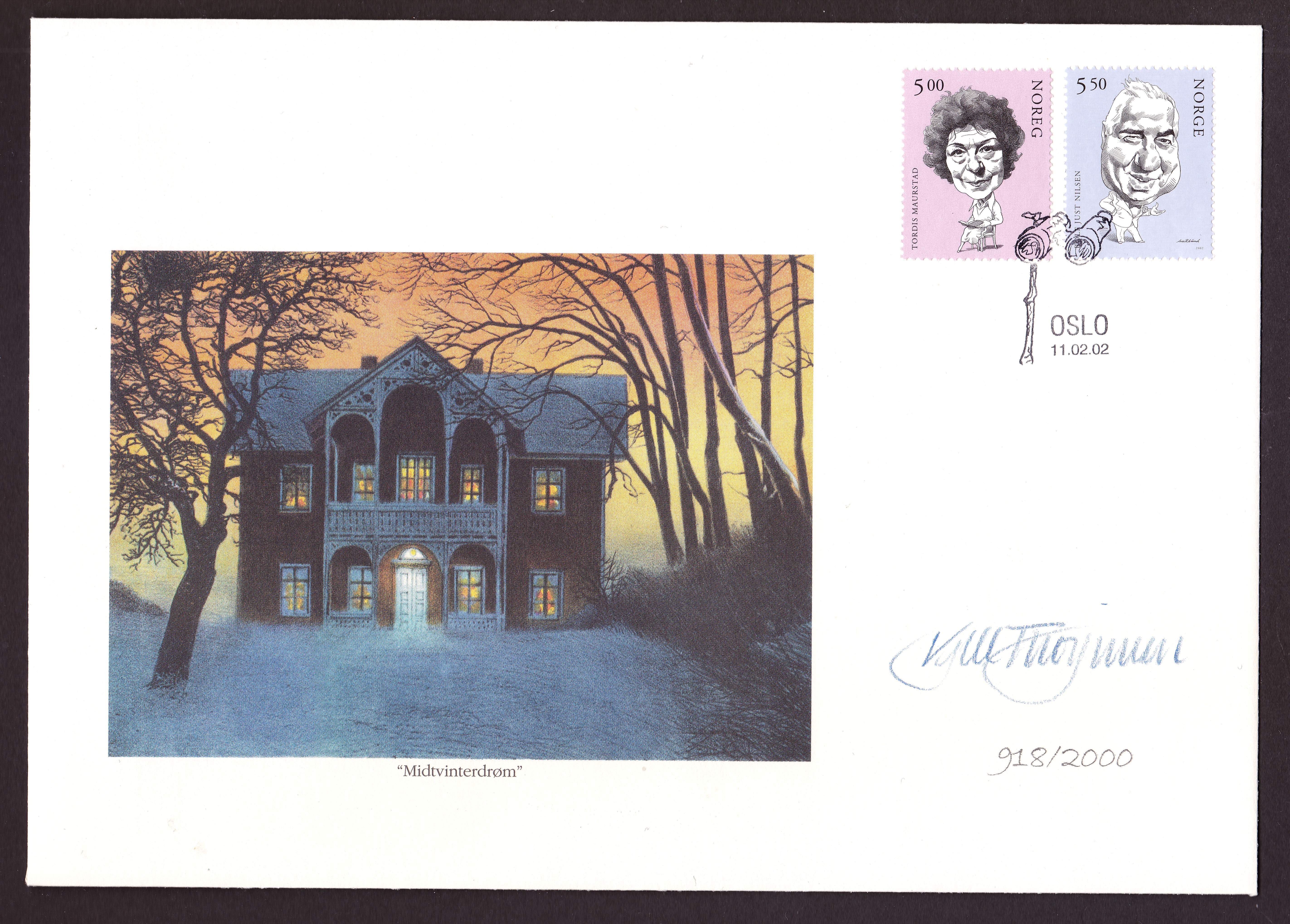 Kunstner FDC 2002 - Kjell Thorjussen
