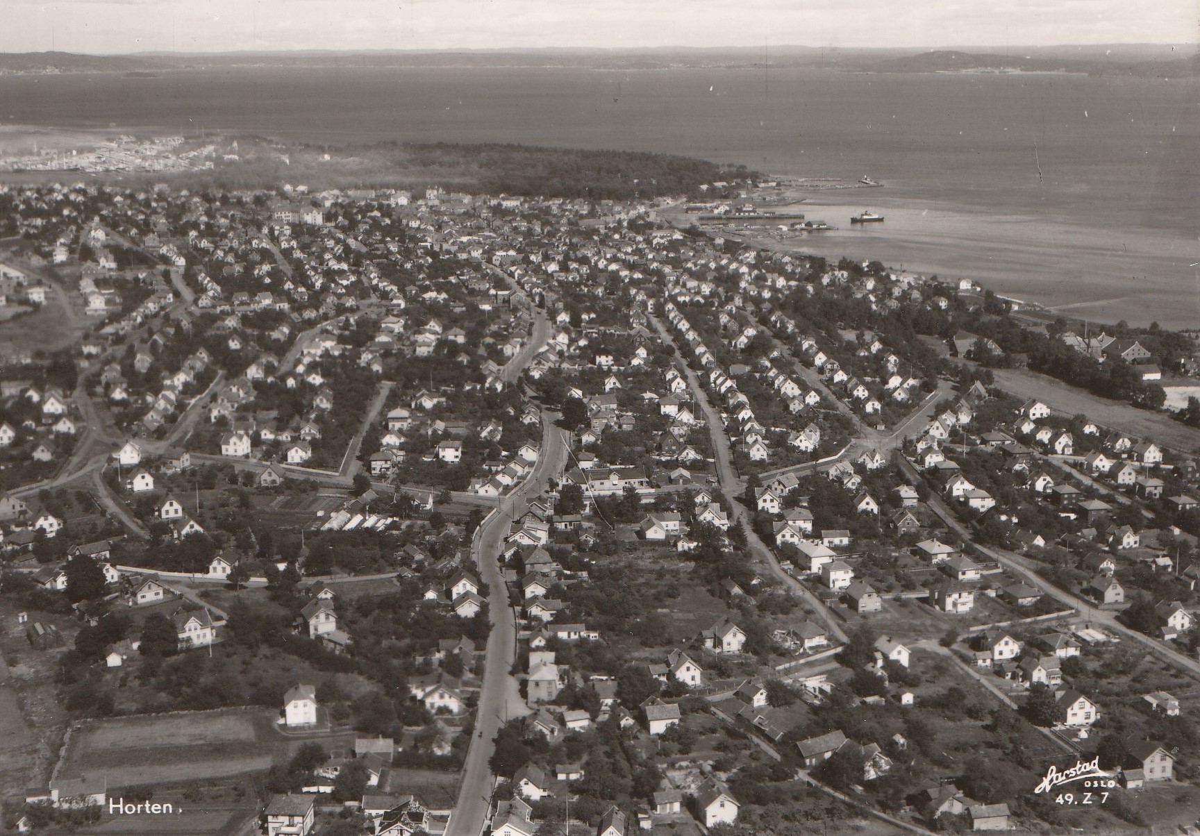 Horten .   Harstad 49 . Z 7