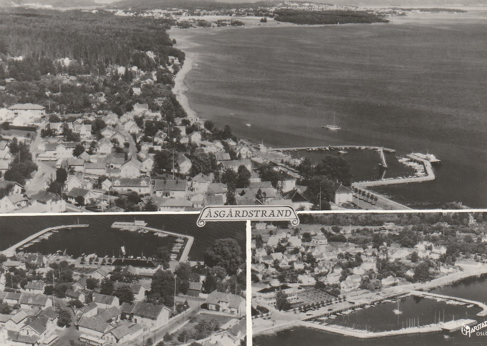 Åsgårdstrand .   Harstad Unummerert