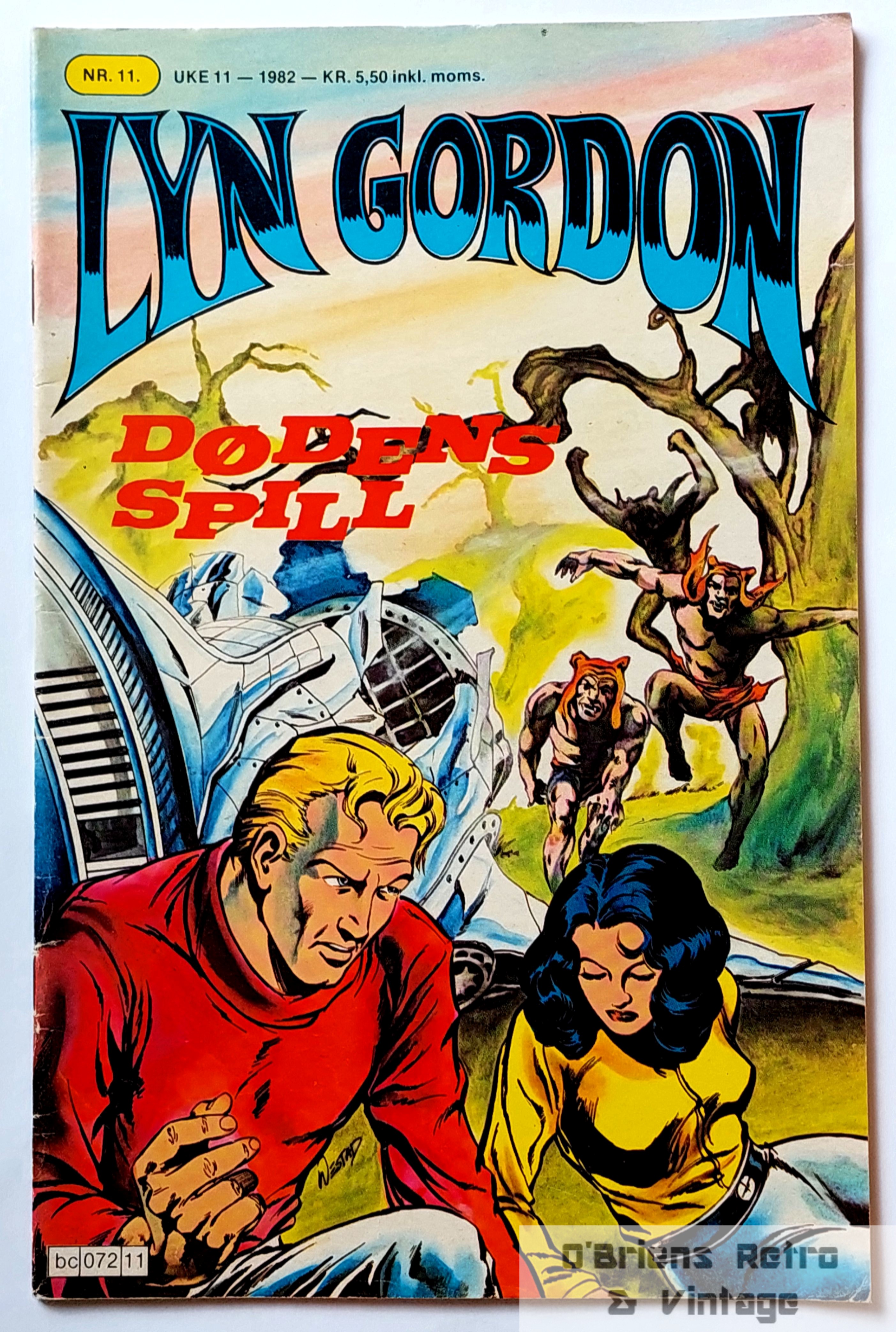 Lyn Gordon - 1982 - Nr. 11 - Dødens spill
