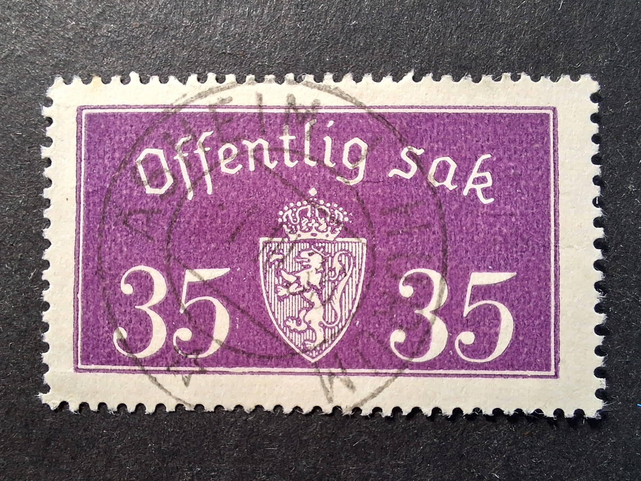T 26 --- ÅSHEIM I HURUM 1.III.36