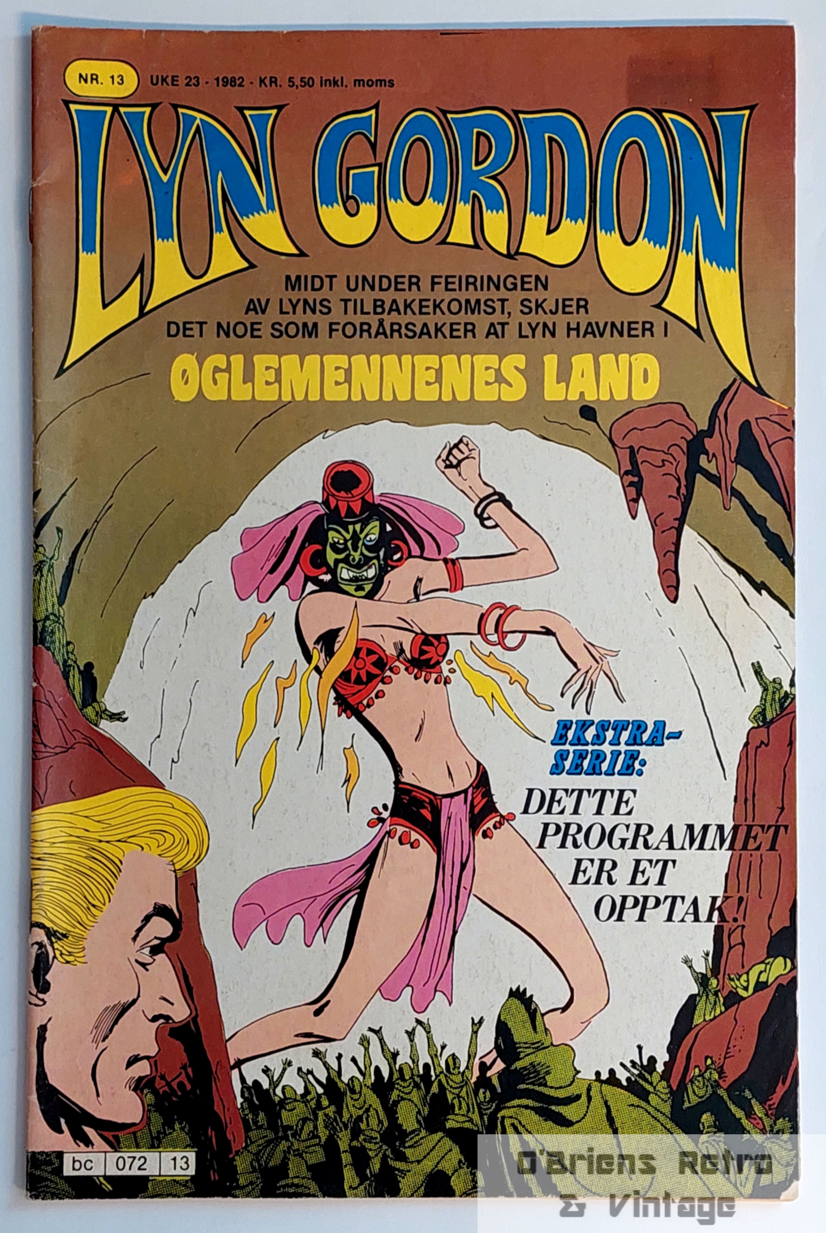 Lyn Gordon - 1982 - Nr. 13 - Øglemennenes land