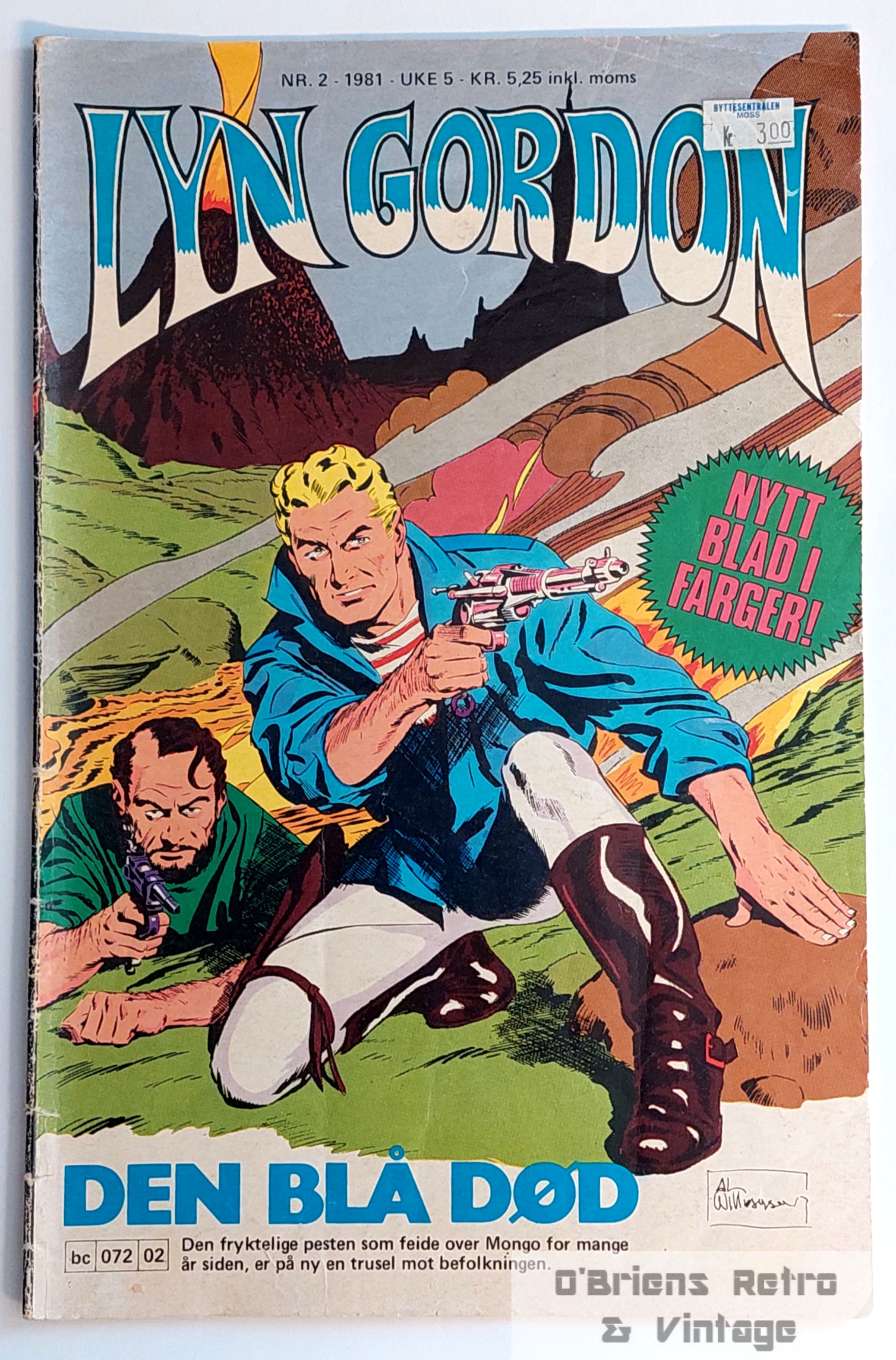 Lyn Gordon - 1981 - Nr. 2 - Den blå død