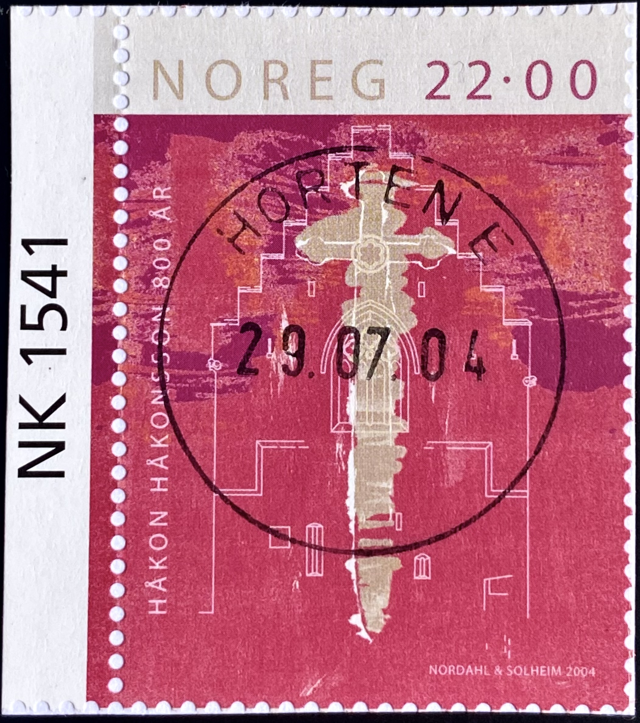NK 1541 Horten (Hjørnemerke)