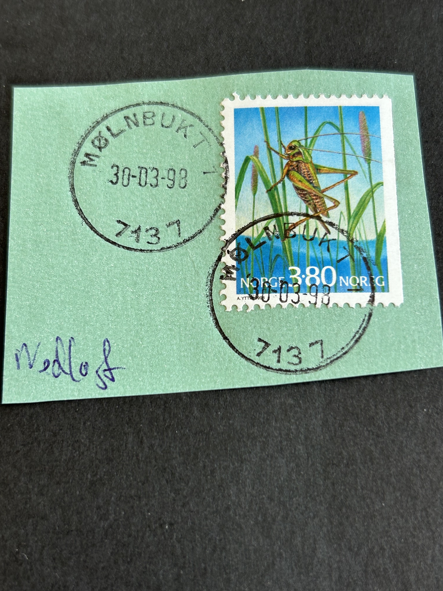 Prakt / Lux. Mølnbukt 30.03.98 (utgått postnr)