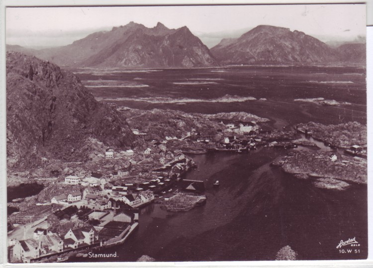 Ubrukt storf. -Stamsund- (oversikt). Harstad # 10.W 51. K-2