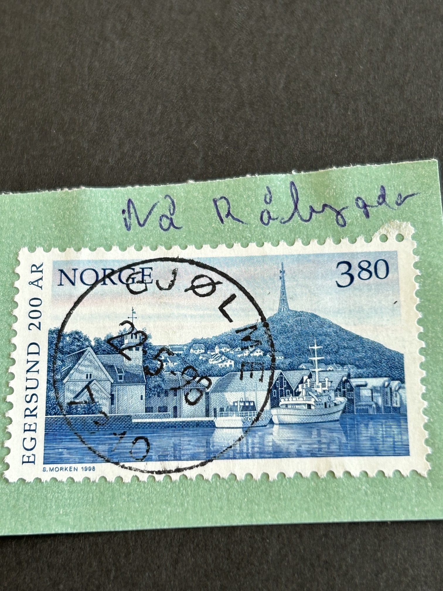 Prakt/Lux. Gjølme. 22 5 98. (Nå Råbygda)