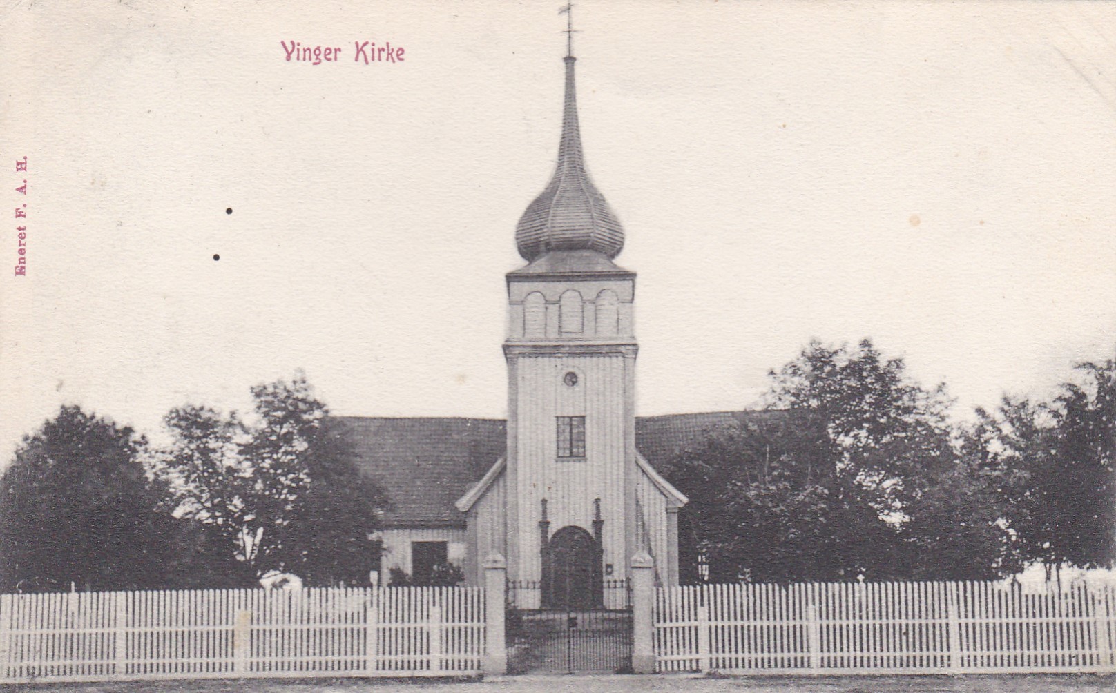 Vinger kirke. Eneret F.A.H