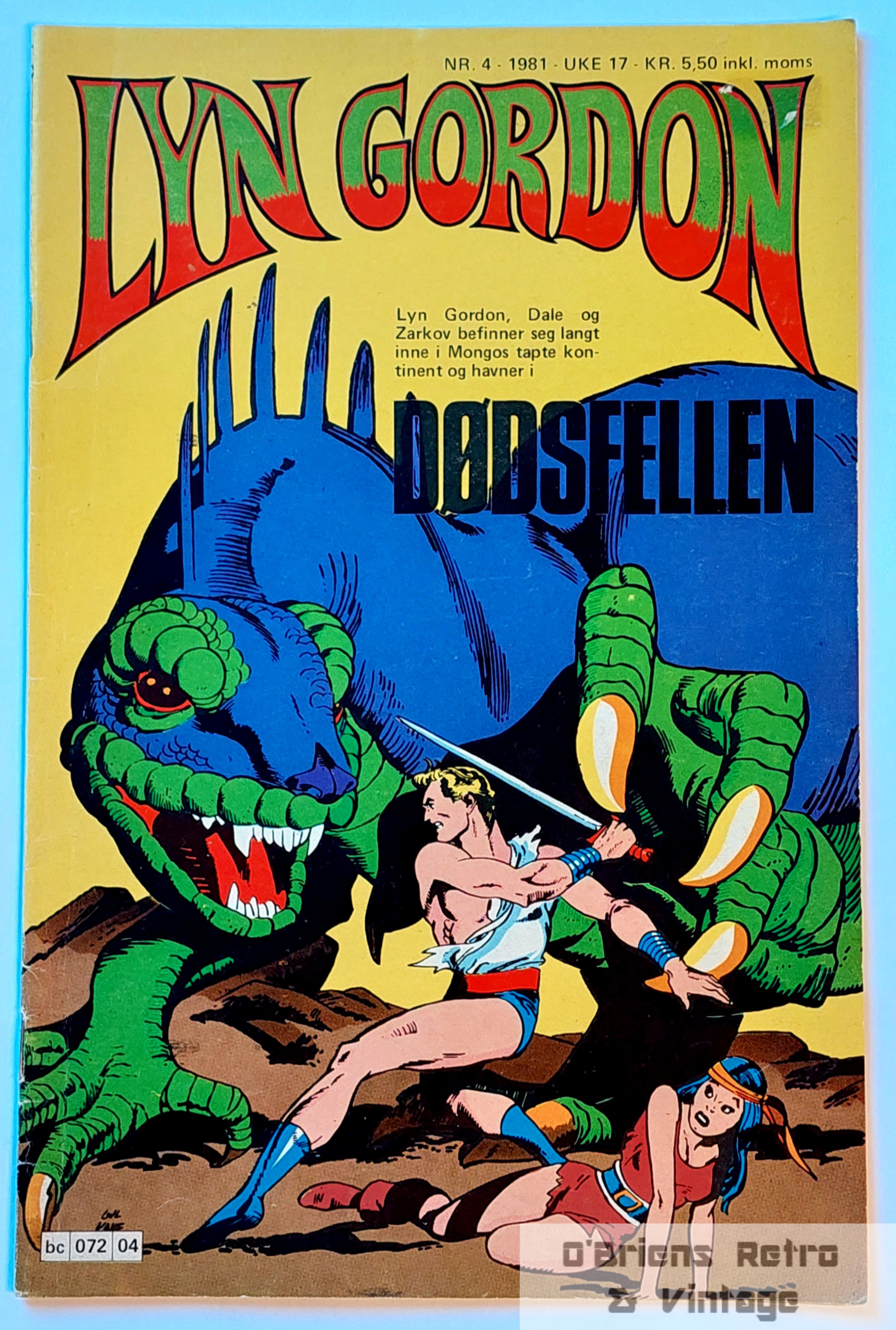 Lyn Gordon - 1981 - Nr. 4 - Dødsfellen