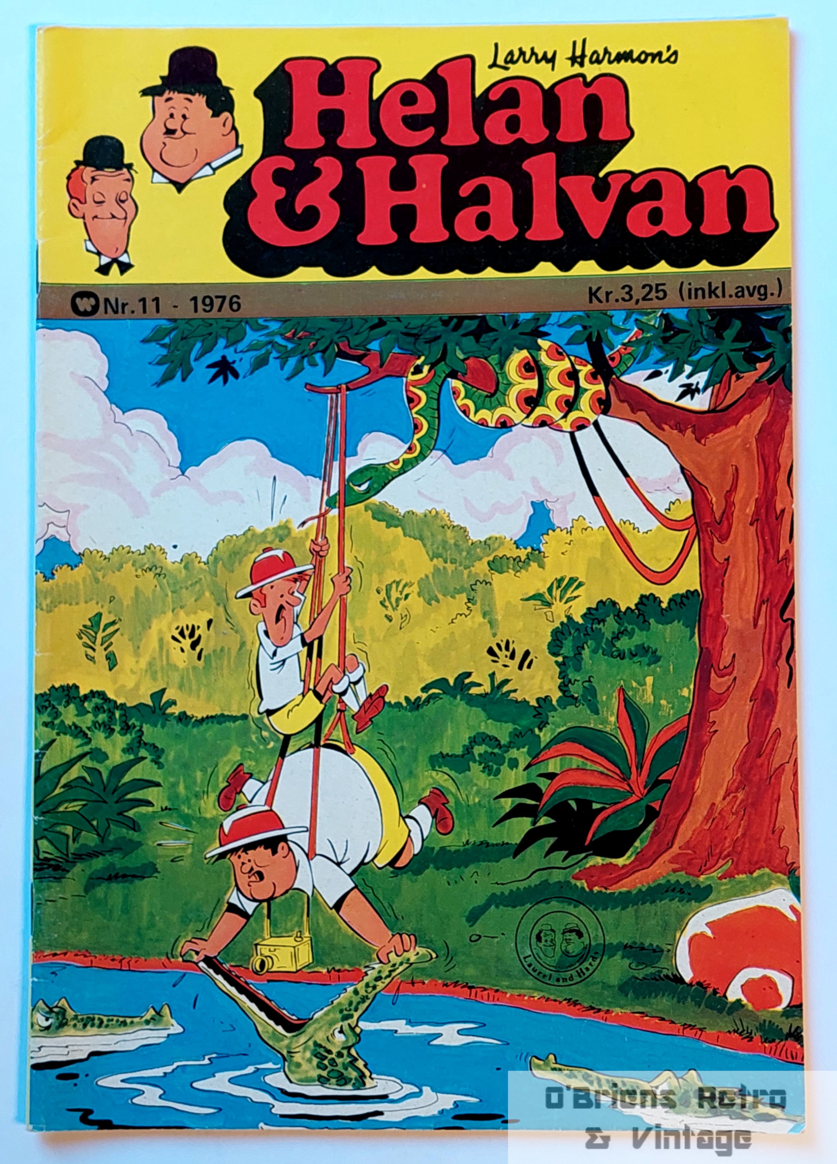 Helan & Halvan - 1976 - Nr. 11 - I jungelen