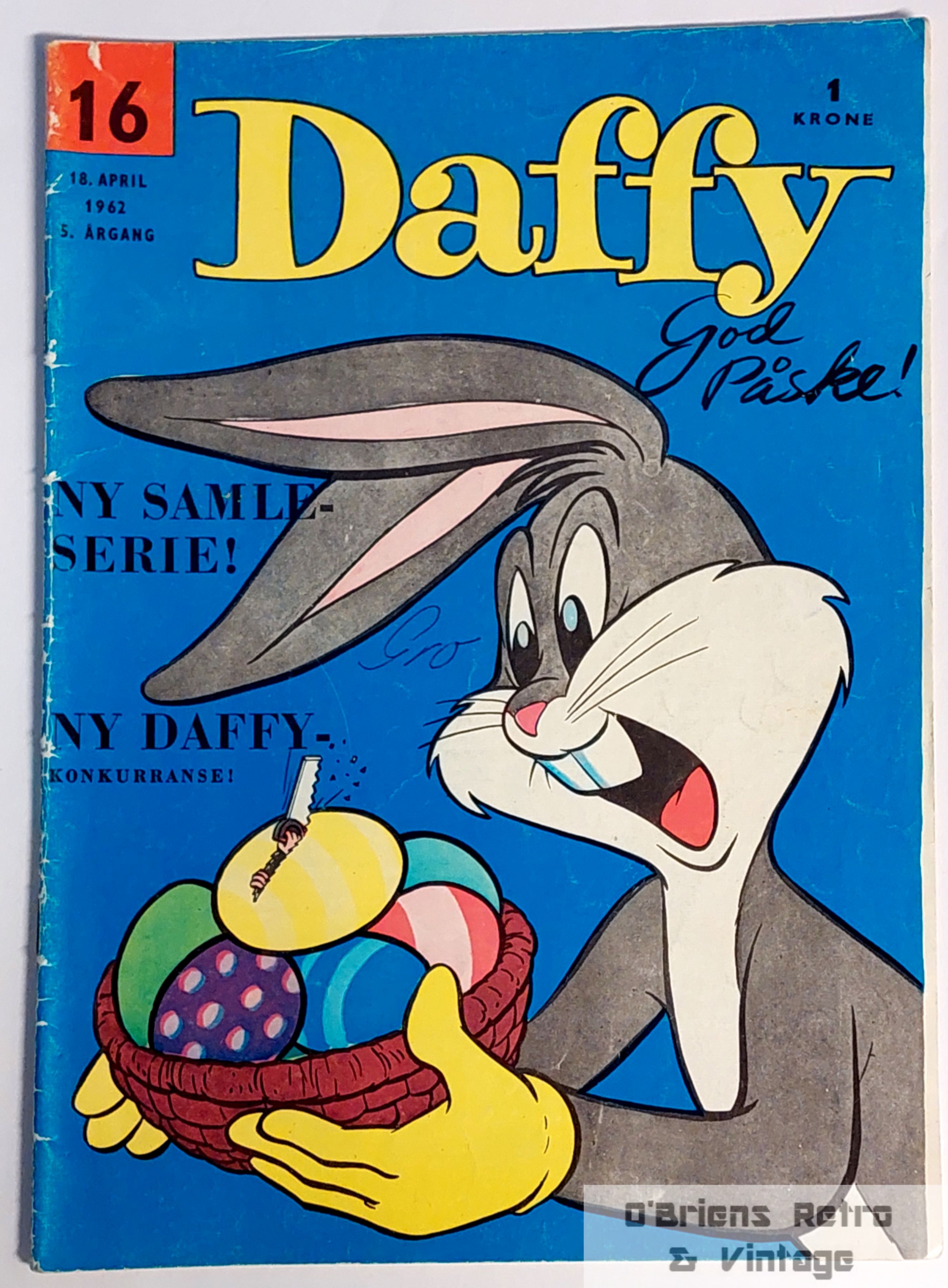 Daffy - 1962 - Nr. 16 - God påske!