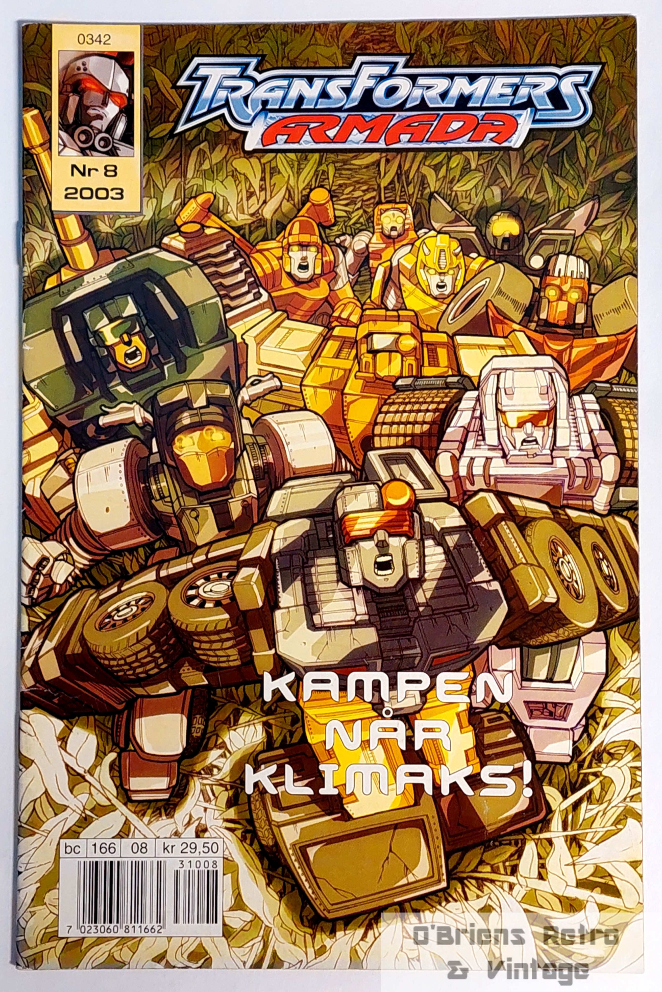 Transformers Armada - 2003 - Nr. 8 - Kampen når klimaks!