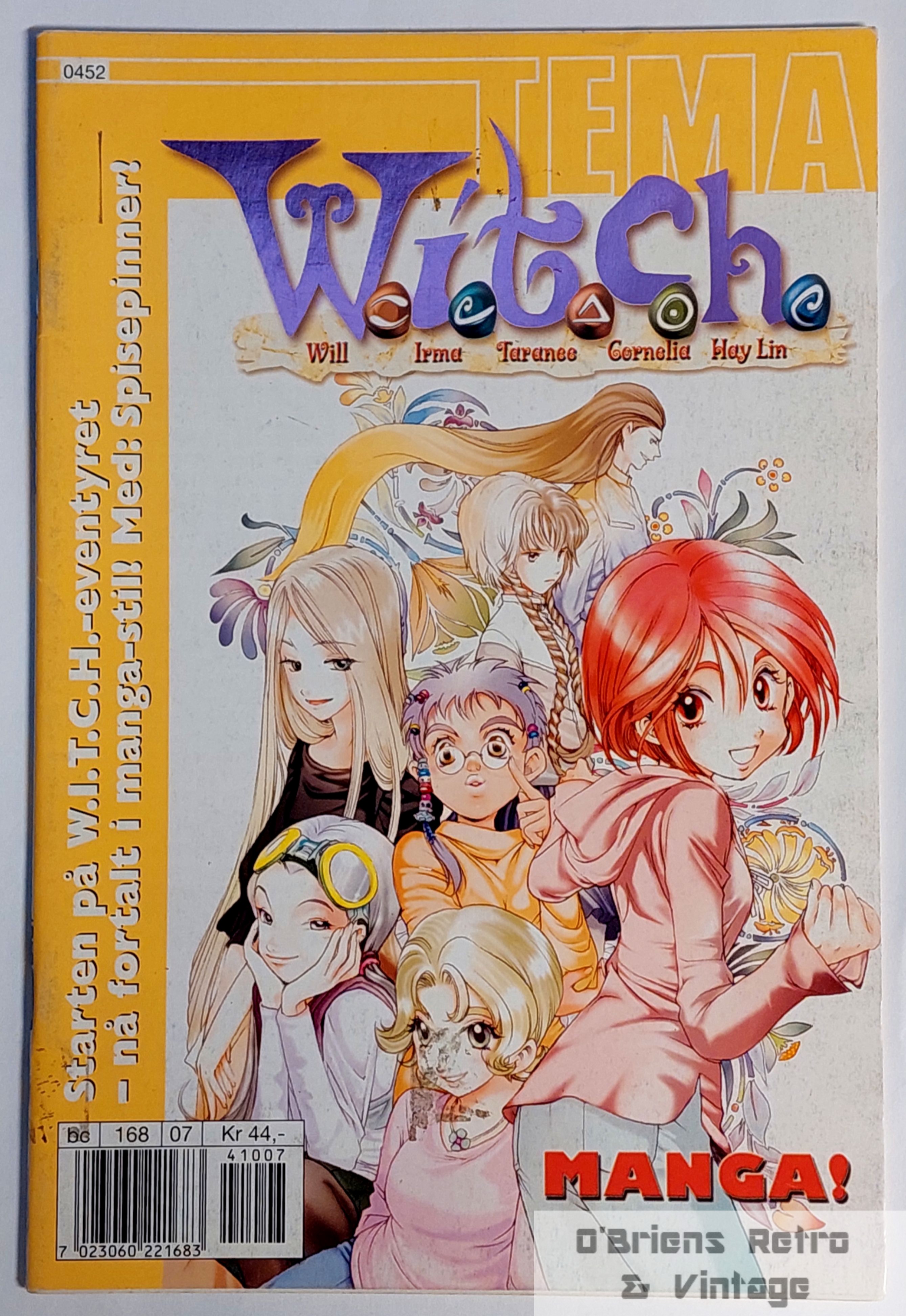 W.I.T.C.H. Tema - 2004 - Nr. 7 - Manga!