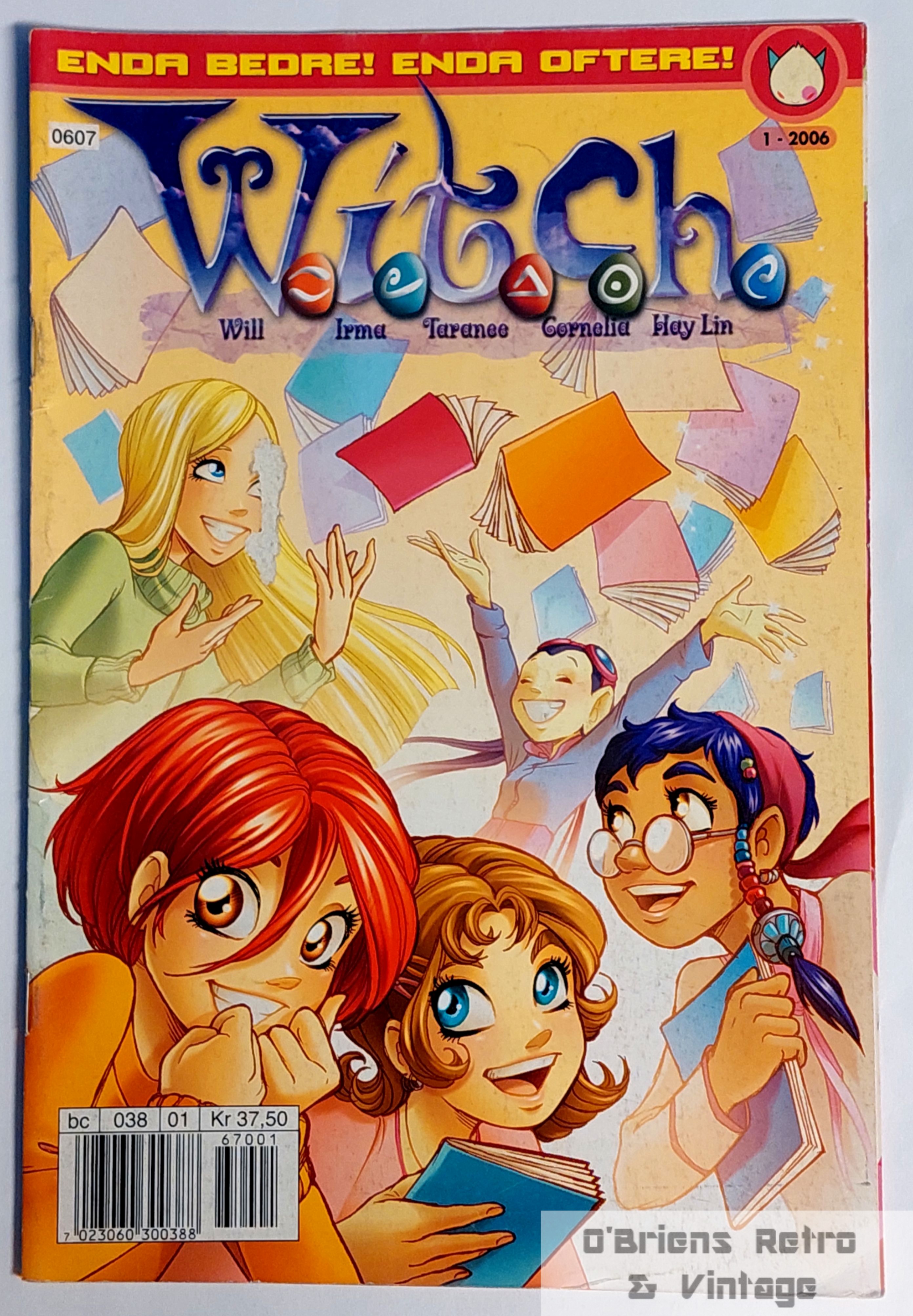 W.I.T.C.H. - 2006 - Nr. 1 - Fanget i boken