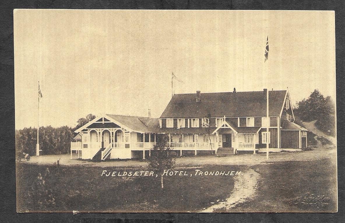 FJELDSÆTER, HOTEL, TRONDHJEM. 22 - [4845]