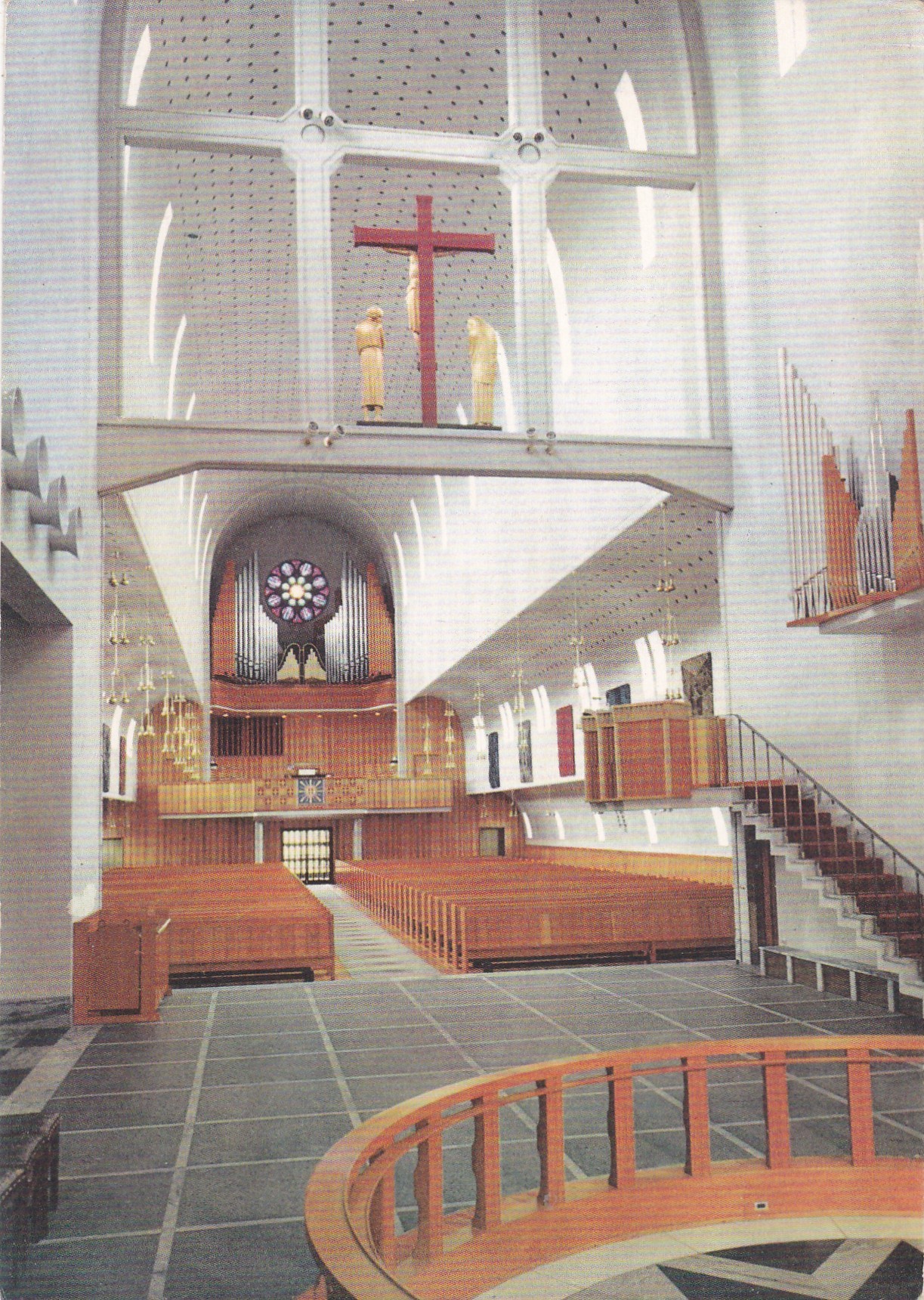 Interiør fra Bodø Domkirke ( Helgesen, Bodø)