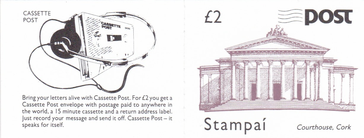 Irland 1988. Stemplet hefte med dagligmerker