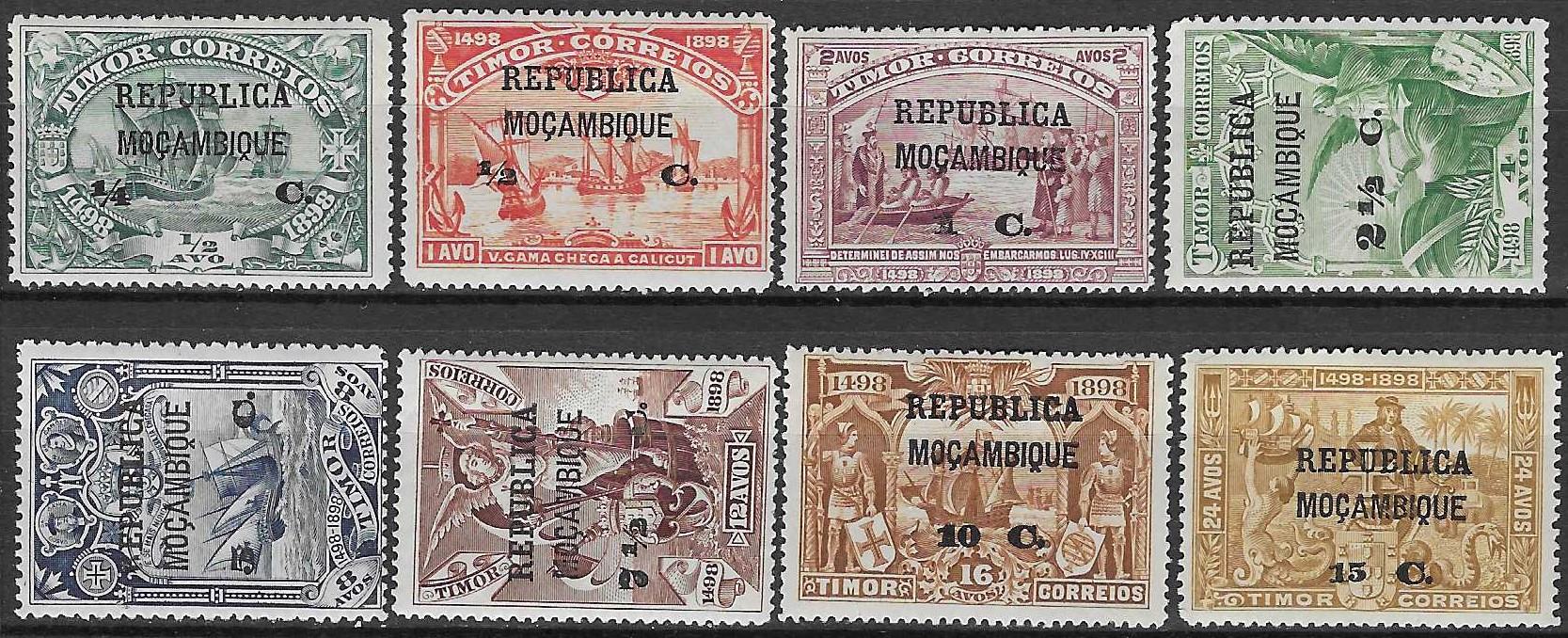 Mocambique MI 135-52* - verdi 180 NOK