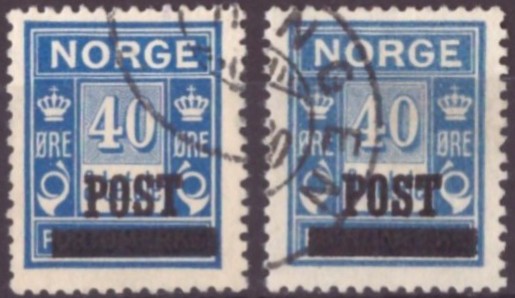 NK 168a-b. PENT RUNDSTEMPLA. (108,-)