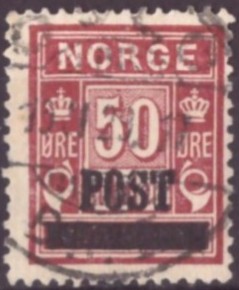 NK 169X. PENT FULLSTEMPLA=OSLO BR. 19 II 29=