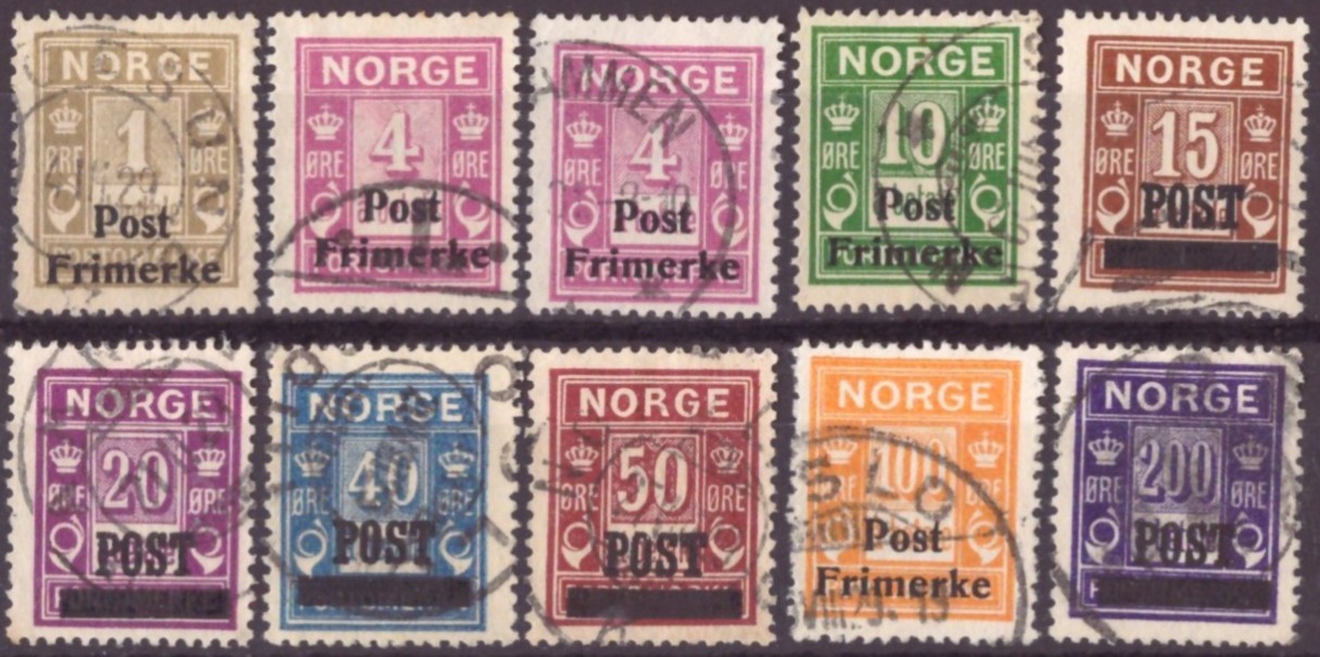 NK 163-71. PEN RUND/FULLSTEMPLA SERIE.   (278,-)