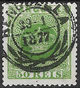 Portugisisk Angola MI 6 IAx - verdi 180 NOK