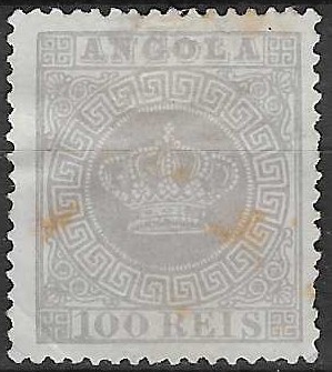 Portugisisk Angola MI 7 ICx* - verdi 70 NOK