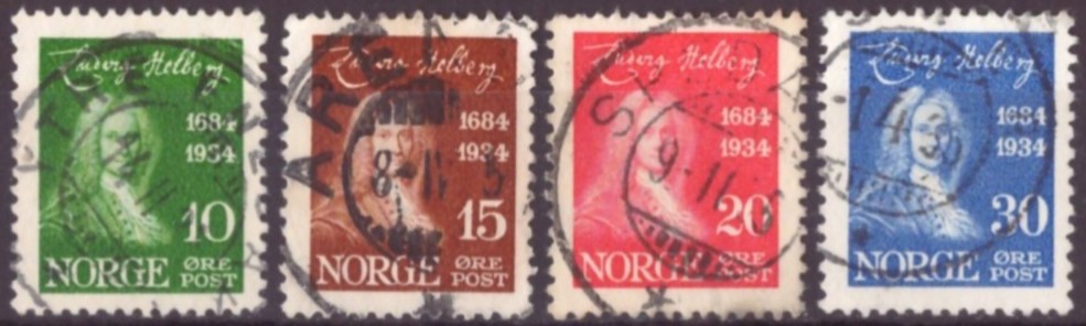 NK 189-92. SERIE PENE FULLSTEMPLER.