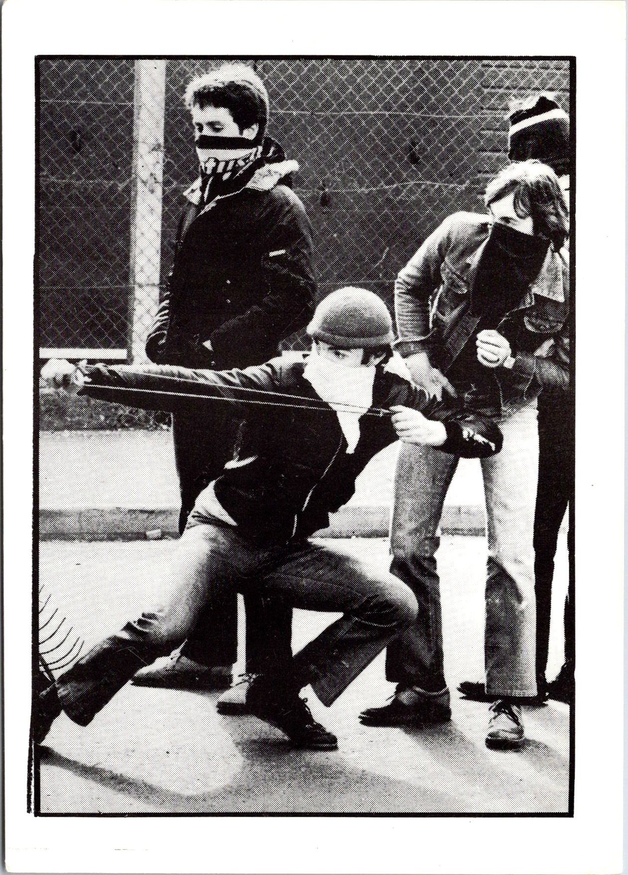 Slingshot Protesters - Northern Ireland Conflict - Just Books Belfast - 1980s